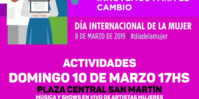 Actividades: Día Internacional de la Mujer