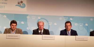 Amado Zorzón participó en la Conferencia de la ONU sobre cambio climático