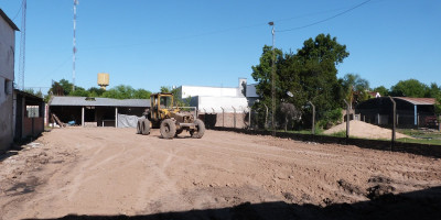Avanzan los trabajos en el Centro Social Cosmopolita