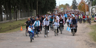 Más de 2800 participantes en la Bicicleteada 2018