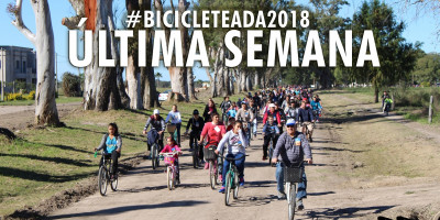 Este domingo se realiza la #Bicicleteada2018 inscribite!