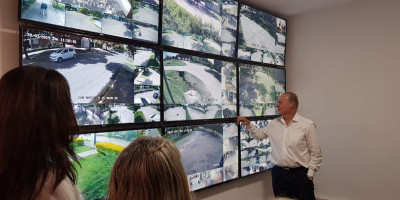 Se inauguró el Centro Integrado de Videovigilancia