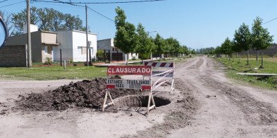 Continúa ampliándose la Red de Cloacas