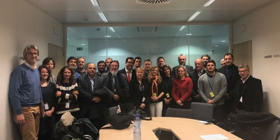 Amado Zorzón se reunió con miembros de la Unión Europea