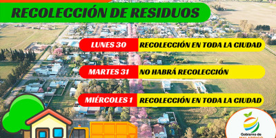 cronograma especial recoleccion
