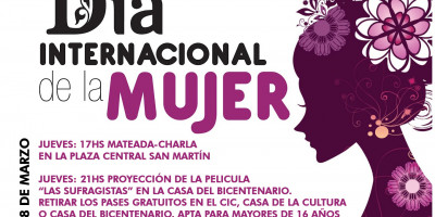 Actividades por el Día Internacional de la Mujer