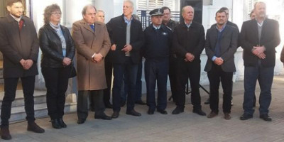 El Intendente participó de la entrega de un móvil para la Comisaría local