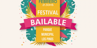 Este Sábado: Festival Bailable en el  Parque Municipal Los Pinos