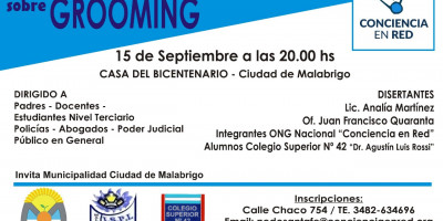 Charla-Debate sobre Grooming