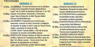 Este fin de semana se realiza la 27ª Jornada Apícola