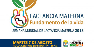 Actividades por la Semana Mundial de la Lactancia Materna