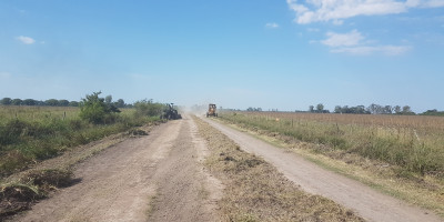 Importantes trabajos de mejoras en Caminos Rurales