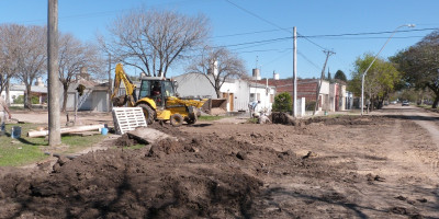 Finalizó la trascendente obra de desagües en 120 viviendas