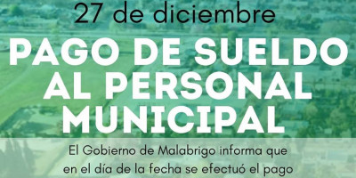 Pago sueldos