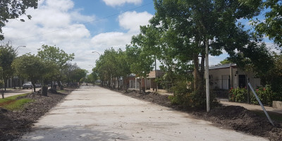 Nueva cuadra de Pavimento