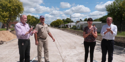 Malabrigo tiene otras 2 nuevas cuadras de pavimento