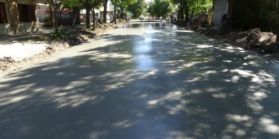 Nueva cuadra de Pavimento