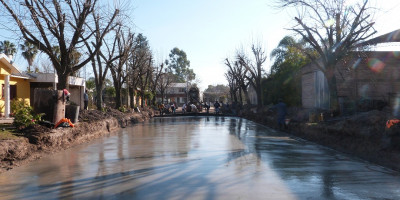 Hoy se inauguran más cuadras de Pavimento