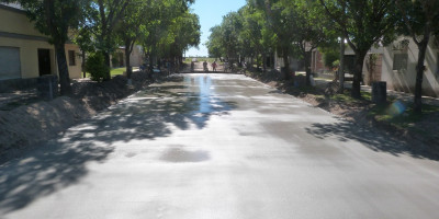 Nueva cuadra de Pavimento