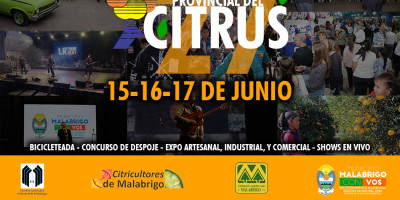 El lunes se presenta la 27ª Fiesta Provincial del Citrus