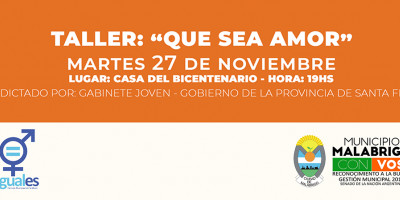 Taller: “Que Sea Amor”
