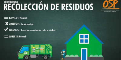 Cronograma de Recolección de Residuos