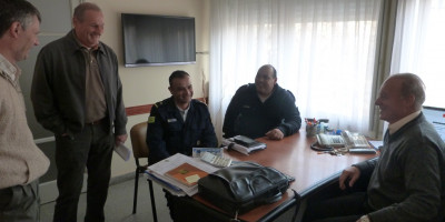 El Intendente recibió a las autoridades de Seguridad Vial