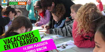 Hoy continúa “Vacaciones en tu Barrio” en Rincón