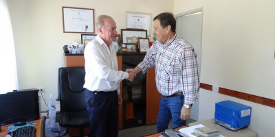 El Intendente de Las Toscas visitó Malabrigo